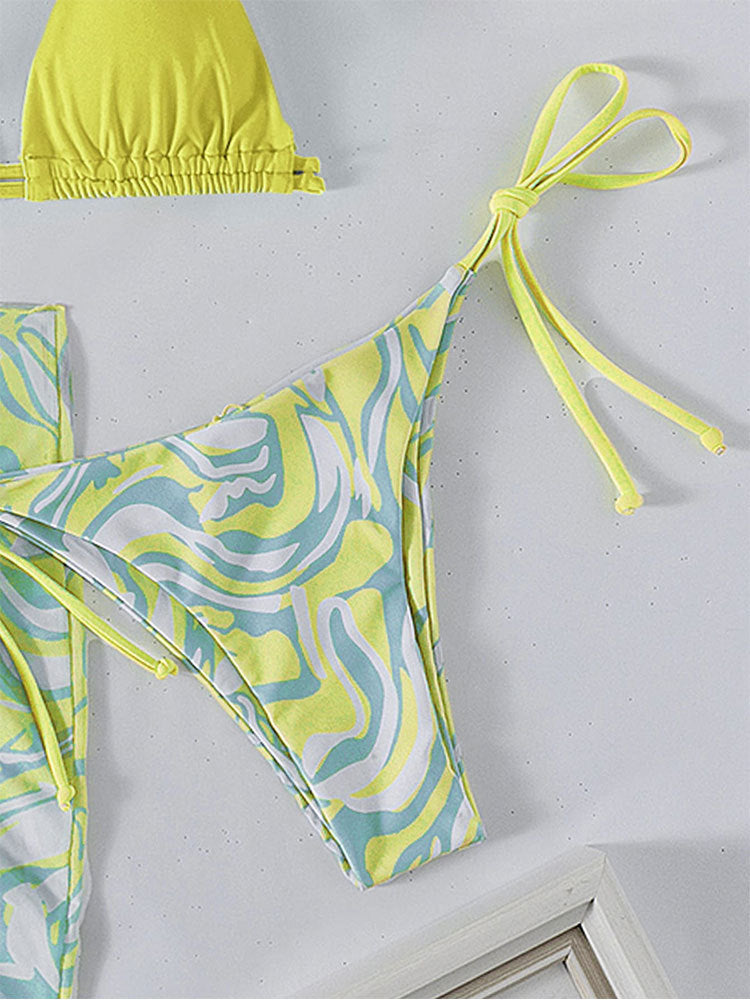 【Summer Edition】Sexy Three-Piece Bikini Set