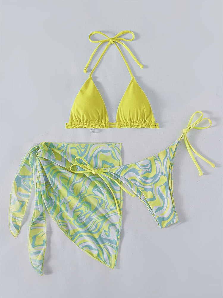 【Summer Edition】Sexy Three-Piece Bikini Set